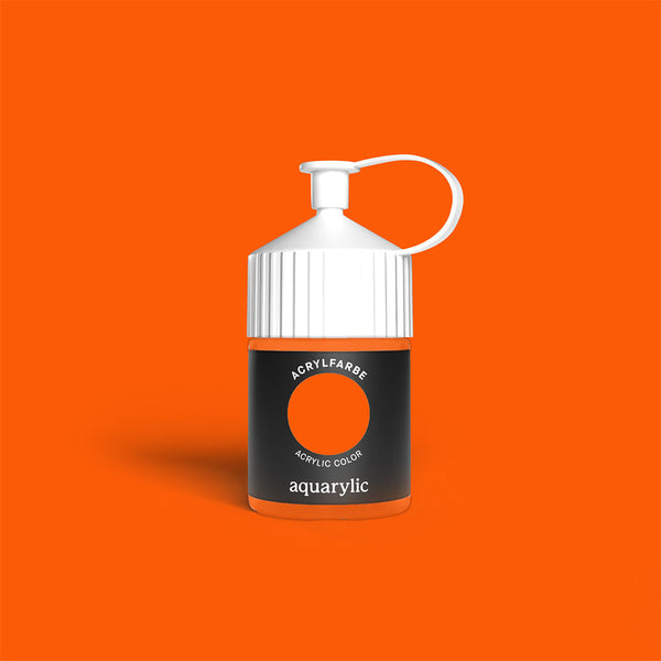 Acrylic paint - Orange