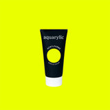 Acrylfarbe - Neon Gelb
