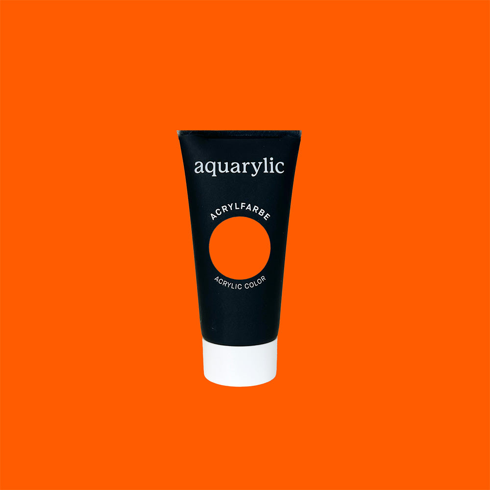 Acrylfarbe - Neon Orange