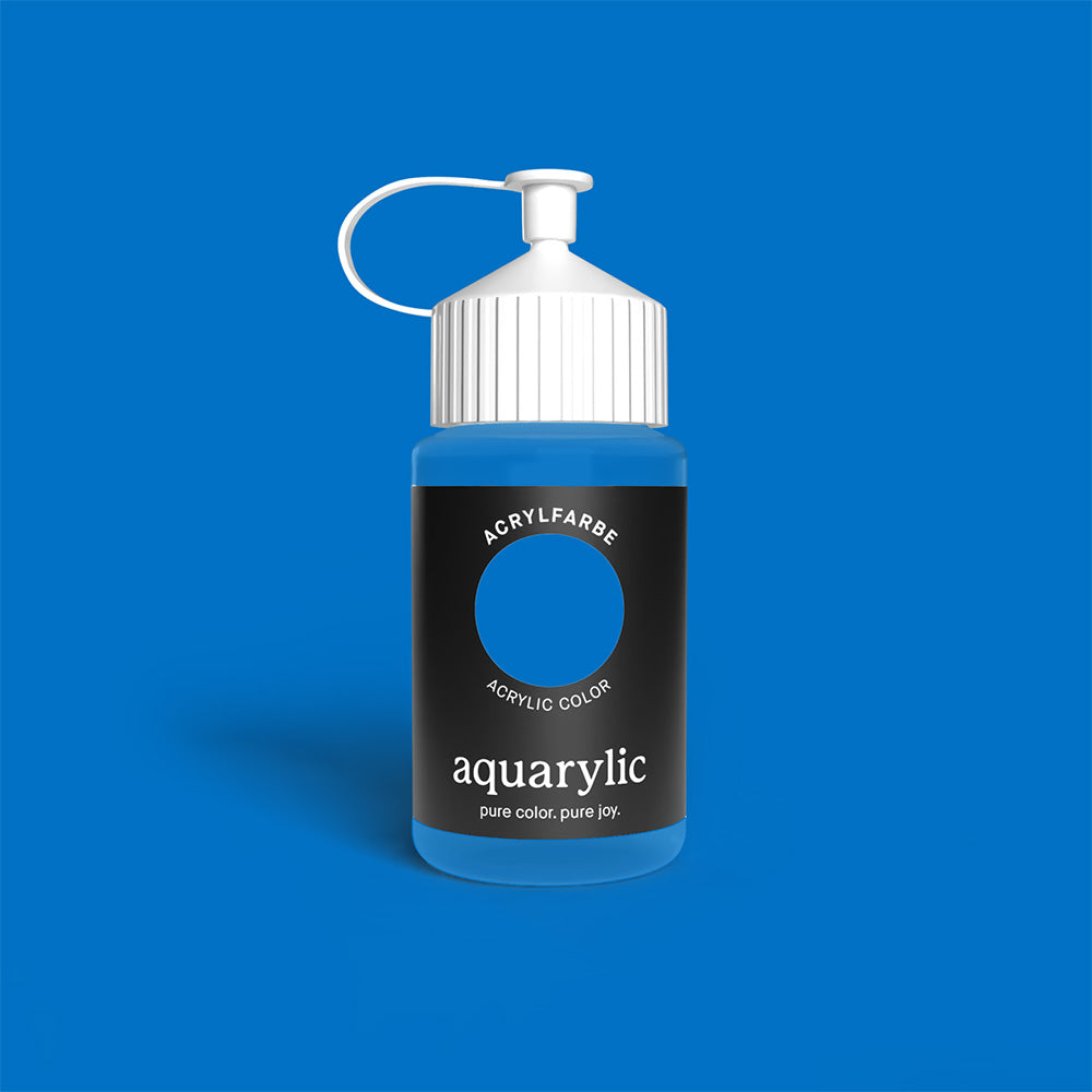 Acrylfarbe - Neon Blau