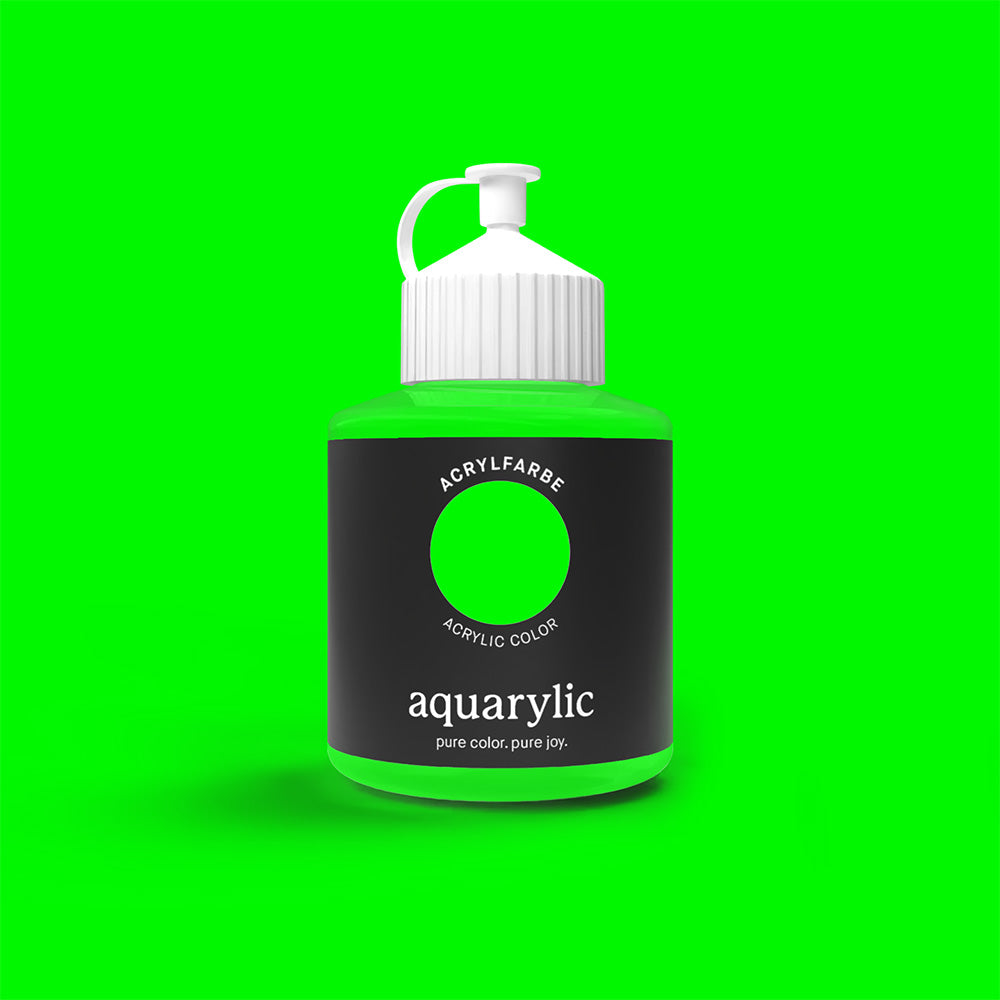 Acrylfarbe - Neon Grün
