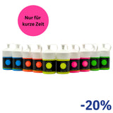 10 x 120ml Acrylfarbe Neon Set