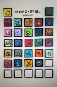 32 Farben + Memo-Spiel