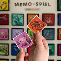 32 Farben + Memo-Spiel