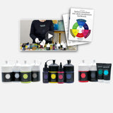 Aquarylic Mixed-Media Starter Set – 3 Medien, 12 Farben