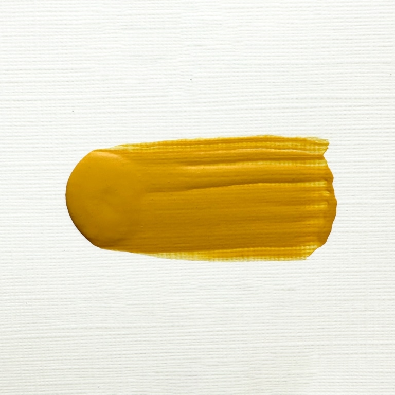 Acrylfarbe Goldocker